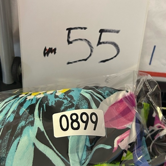 Connected Apparel Midi Dress Plus Sz 16 Floral Ruffle V-Neck Stretch Boho Artsy - Picture 11 of 11